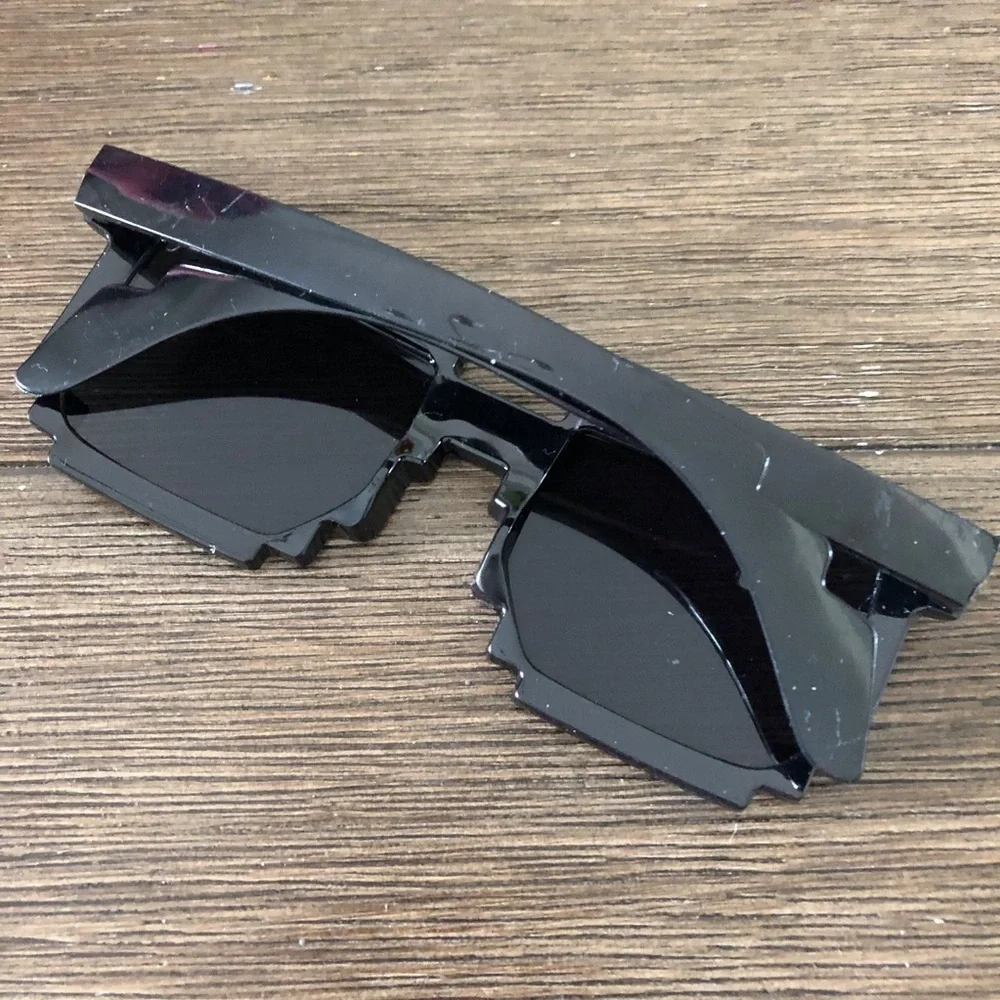 Minecraft kids black pixel sunglasses